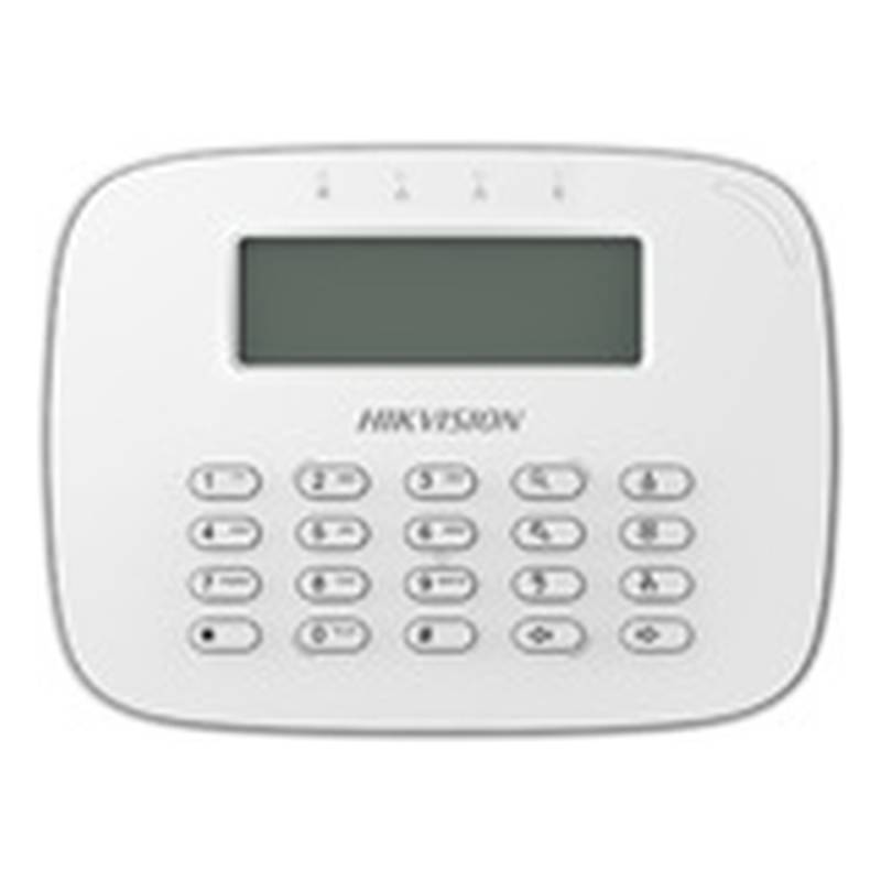 Teclado Lcd Hikvision Ds-Pk-Lrt Para Sistema De Alarma Rs-485 Rfid 433/868Mhz