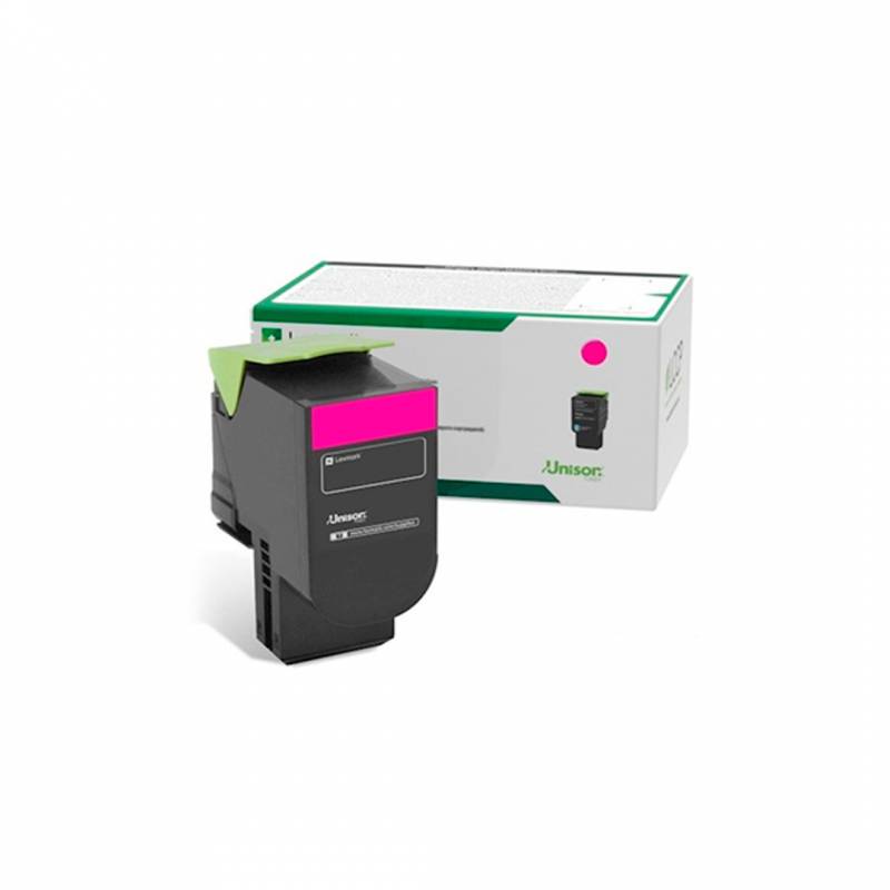 Toner Original Lexmark 75M4Xm0 Magenta. Rendimiento 11.700 Copias. Alto Rendimiento.