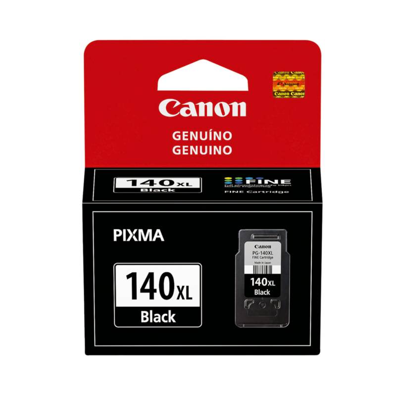 Cartucho De Tinta Original Canon Pg-140Xl Negro 11Ml Rendimiento 300 Pã¡Ginas