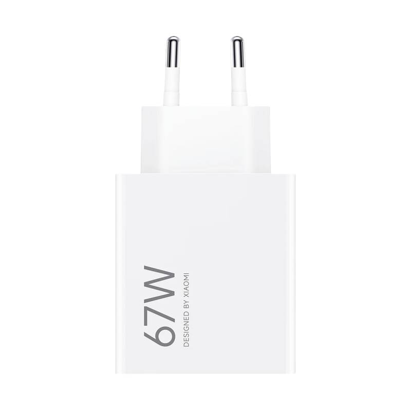 Cargador Xiaomi 67W Hypercharge Usb-A 67W Blanco