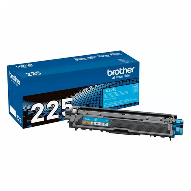 Toner Brother Original Tn225C Cyan. Rendimiento 2.200 Copias.