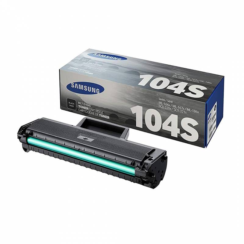 Toner Original Samsung Mlt-D104S (Su750A) Negro. Rendimiento 1.500 Copias.