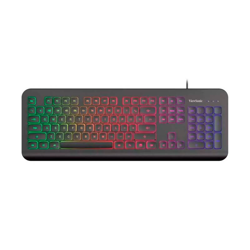 Teclado Gaming Usb A Viewsonic Ku315 Español Membrana