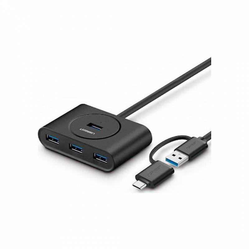 Hub Ugreen 2 En 1 Usb 3.0 Con Usb-C