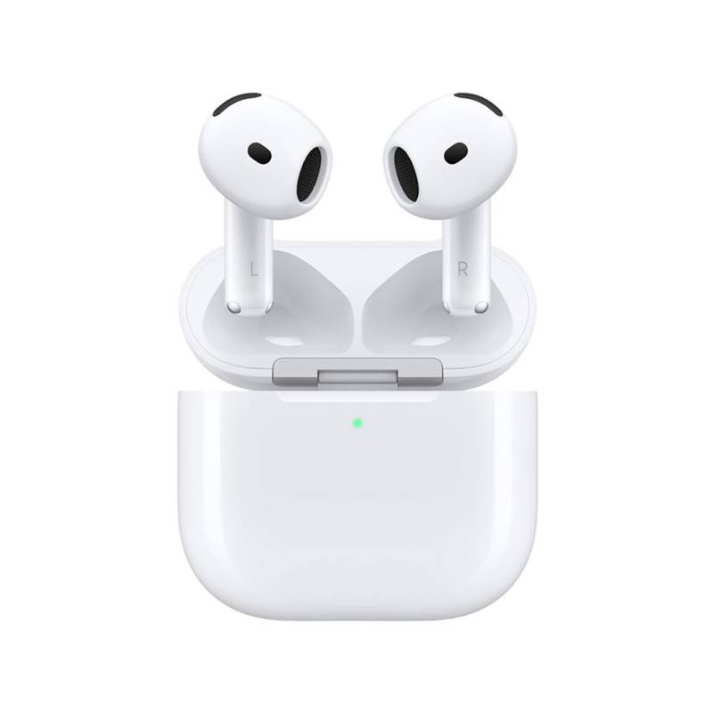 Auriculares Inalã¡Mbricos Airpods 4 Mxp63Ll/A Apple Bluetooth 5.3 Blanco