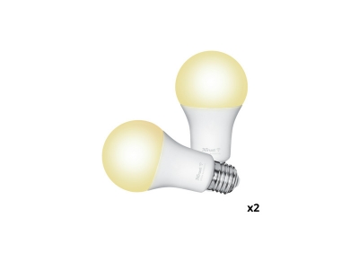 Pack 2 Bombilla Led  Wifi Trust 71298  Blanco.