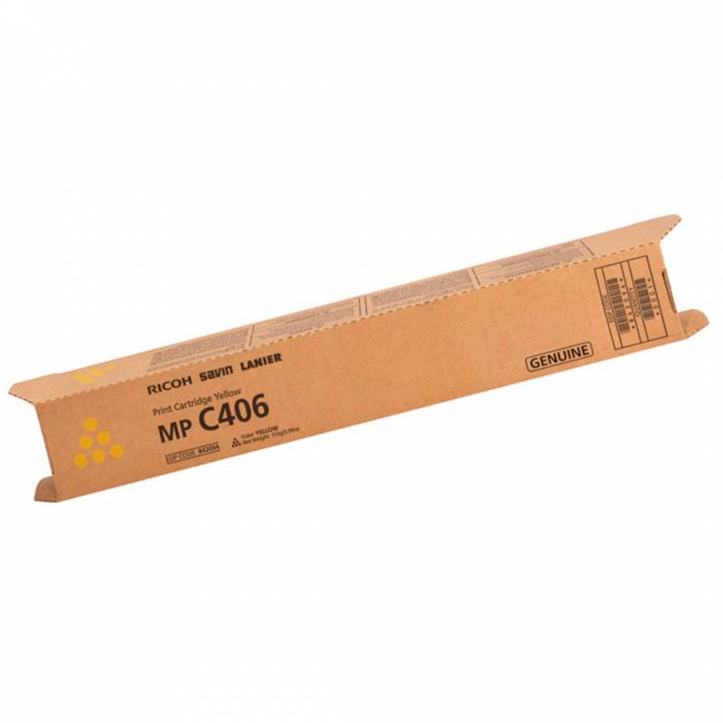 Toner Original Ricoh 842094 Amarillo. Rendimiento 17.000 Copias.