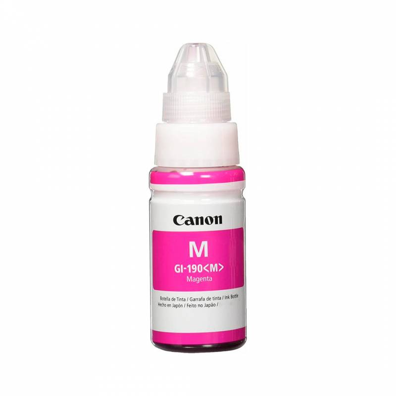 Botella De Tinta Canon Original Gi190M Magenta