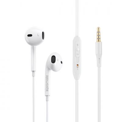 Auriculares Promate Gearpod-Is2 Blanco