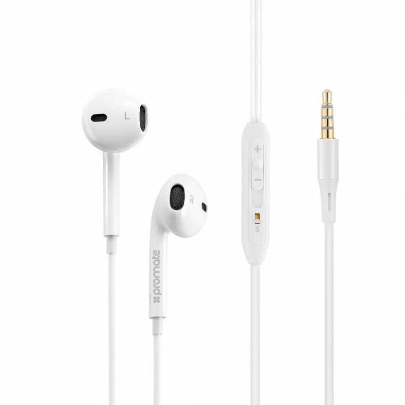 Auriculares Promate Gearpod-Is2 Blanco