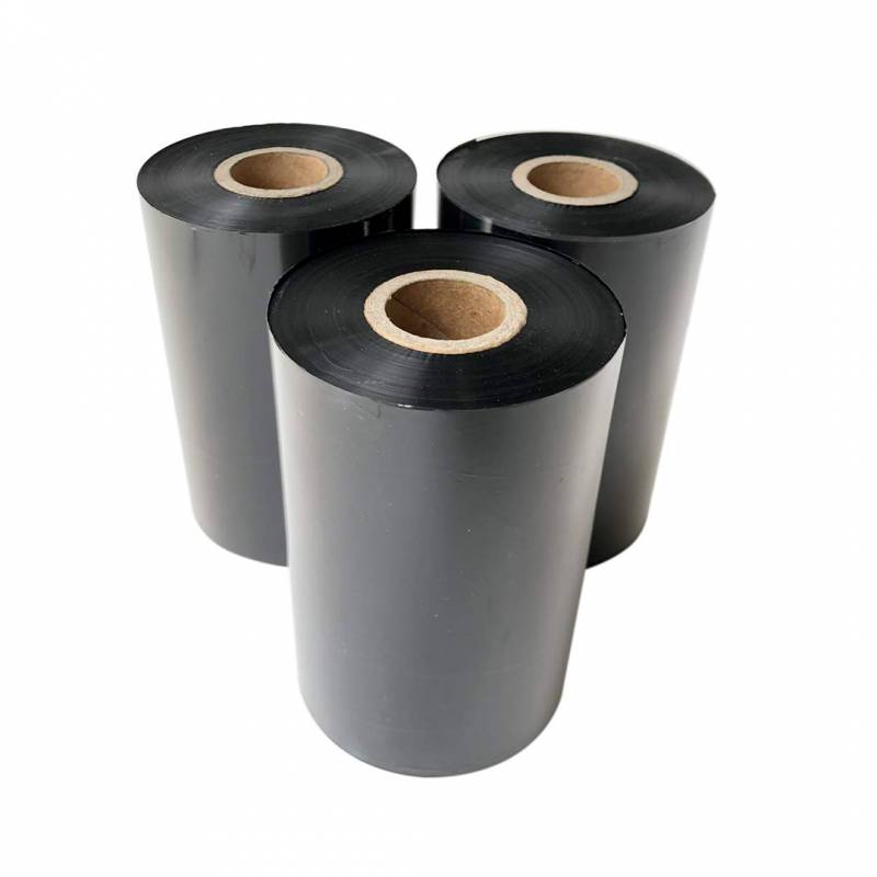 Caja De 24 Rollos 110 X 450 Thermal Transfer Ribbon Black 1