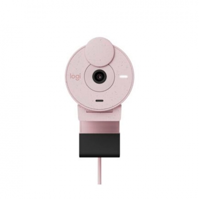 Promo Cámara Web Logitech Brio 300 Rosa
