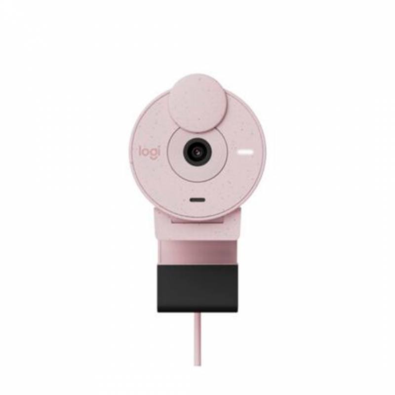 Promo Cámara Web Logitech Brio 300 Rosa