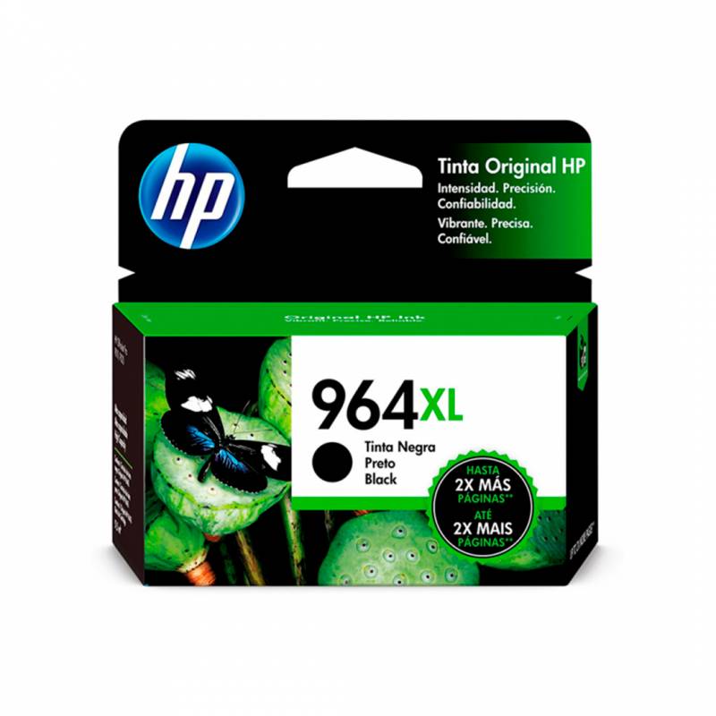 Cartucho De Tinta Original Hp 3Ja57Al (964Xl) Negro. Rendimiento 2000 Copias.