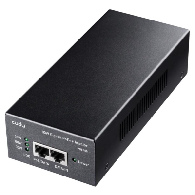 Inyector Poe++ Poe400(Eu) Cudy 90W Montaje En Pared