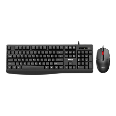Combo Teclado Y Mouse Cm009 Sp Marvo Negro Usb Español