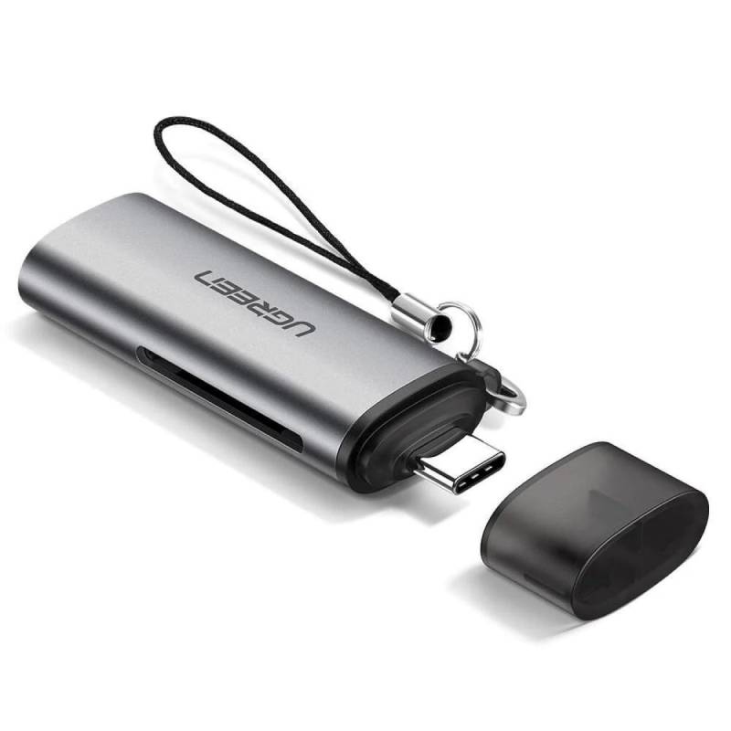 Lector De Tarjetas 50704 Ugreen Usb-C Tipo Pendrive
