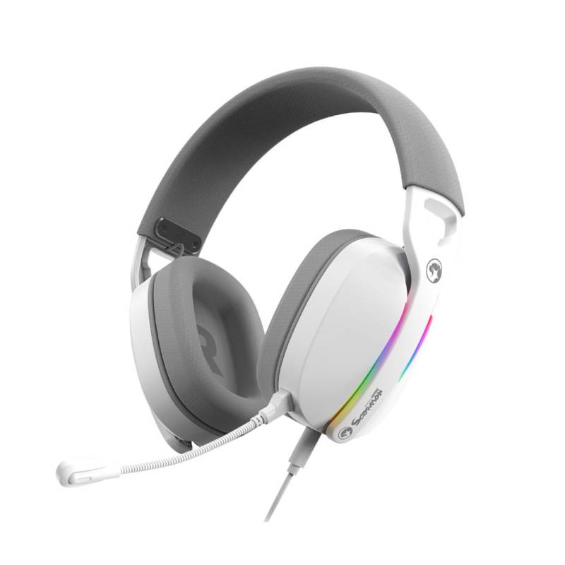 Auriculares Hg9086Wh Marvo Pulz 70S 7.1 Rgb Blanco
