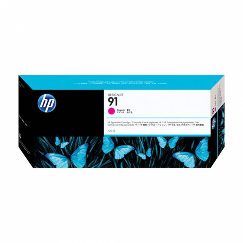 Cartucho De Tinta Original Hp Magenta. C9468A (91)