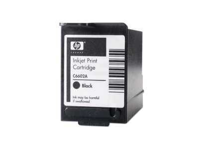 Cartucho De Tinta Original Hp C6602A Negro Inyector Cp. Capacidad 18Ml.