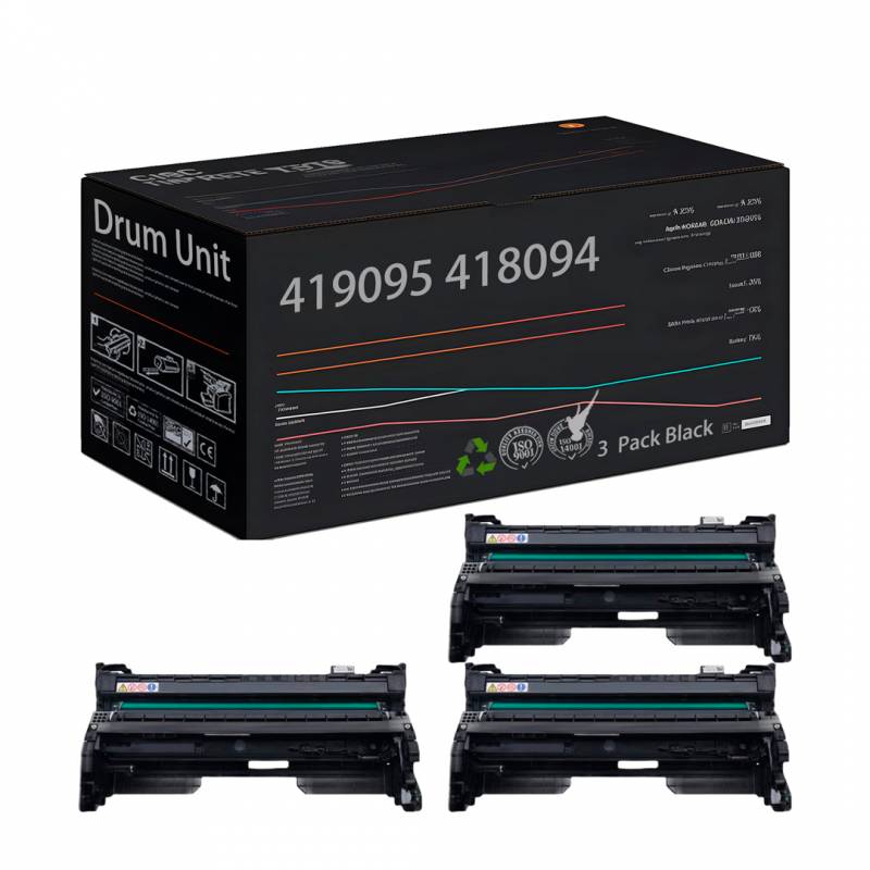 Drum Original Ricoh 418094 (D0A4-2021).M9060136 Negro.