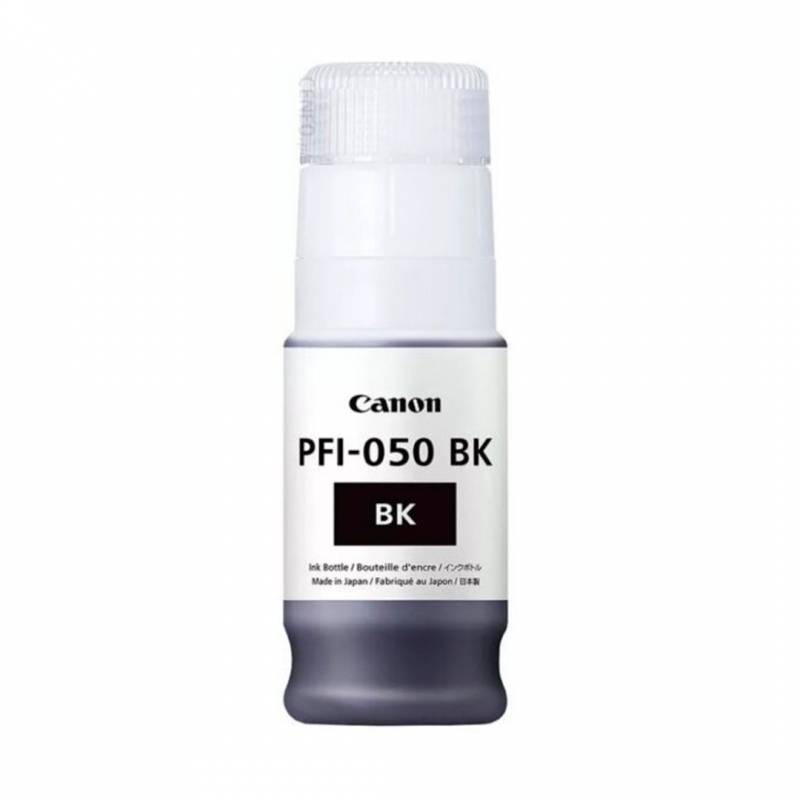 Botella De Tinta Canon Negro Pfi-050Bk 70Ml