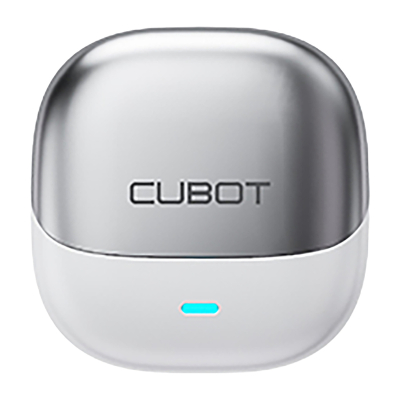 Auriculares Inalã¡Mbricos Cubot Buds 3A Bluetooth 6.0 Ipx4 Blanco/Plateado