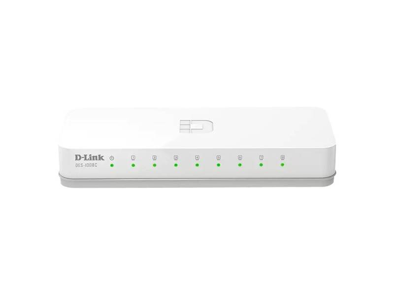 Switch D-Link Des 1008C 8 Port 10/100Mbps