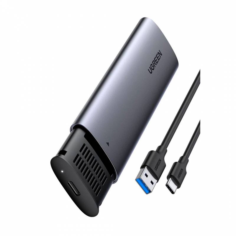 Gabinete Ugreen Para Usb3.1 Tipo C A M.2 Sata Ngff Ssd
