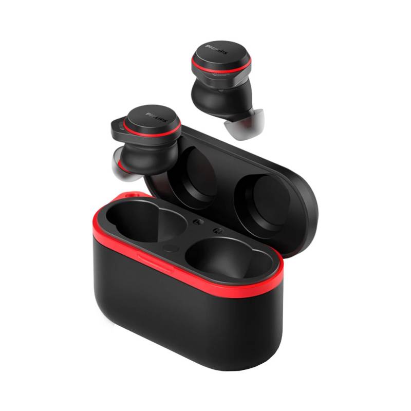 Auriculares Inalã¡Mbricos Taa7507Bk/00 Philips Bluetooth 5.2 Ipx5 Negro