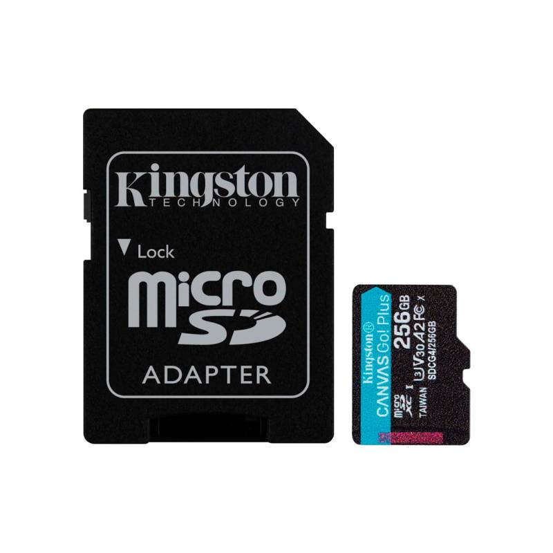 Memoria Micro Sd Kingston 256Gb Con Adaptador Sd