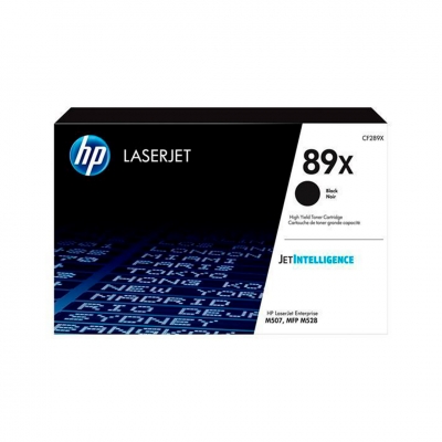Toner Original Hp Cf289X (89X) Negro. Rendimiento 10.000 Copias.