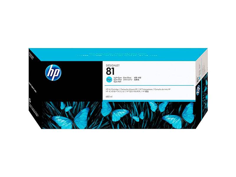Cartucho De Tinta Original Hp C4934A (81) Light Cyan