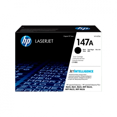 Toner Original Hp W1470A Negro. Rendimiento 10.500 Copias.