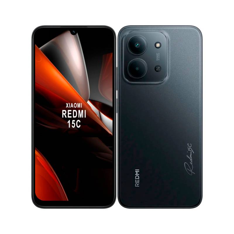 Smartphone Redmi 15C Xiaomi 4Gb 128Gb Dual Sim 6.9 120Hz Negro