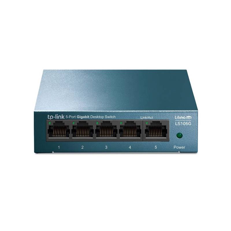 Switch Ls105G Ls105G Tp-Link 5 Puertos Gigabit.