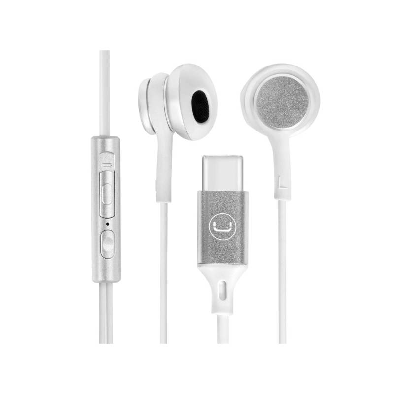 Auriculares Ultra Hs7005Wt Unno Usb-C Blanco
