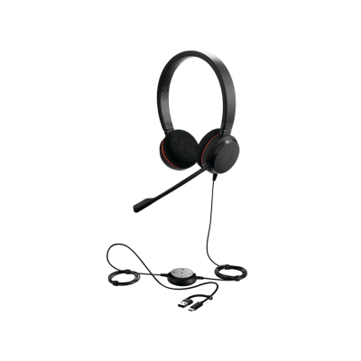 Auriculares Jabra Evolve 20 Usb C/A Duo Ms 4999-823-169
