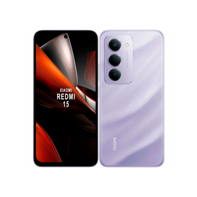 Smartphone Redmi 15 Xiaomi Dualsim 6Gb 128Gb 4G Sandy Purple