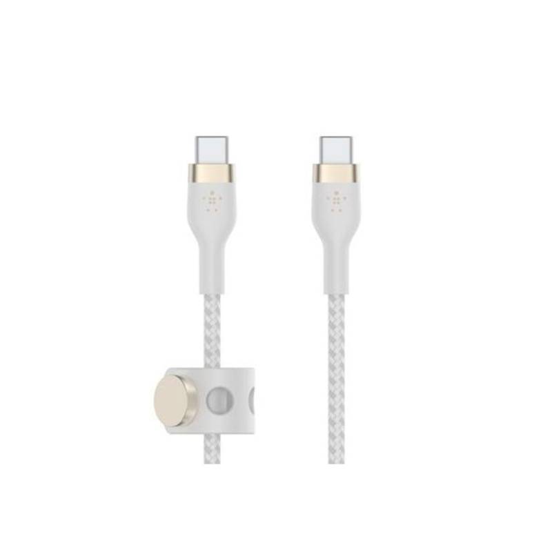 Cable Usb-C A Usb-C Boostcharge Pro Flex Blanco 2M Cab011Bt2Mwh Belkin