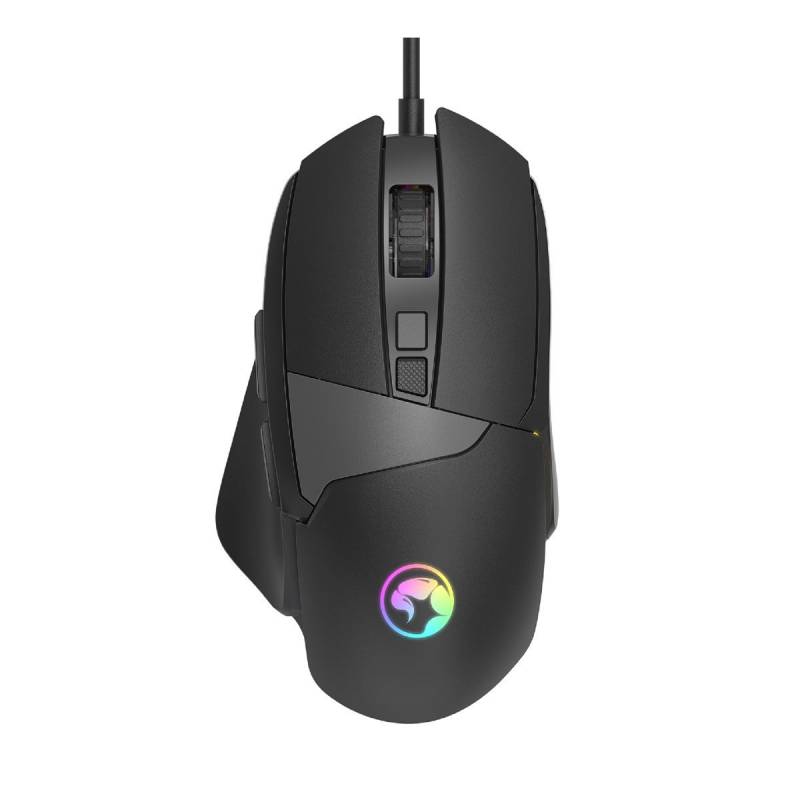Mouse M411 Marvo Ã“Ptico Gaming Negro