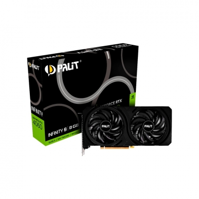 Tarjeta De Video Palit Nvidia Rtx 4060 Infinity 8Gb Gddr6.