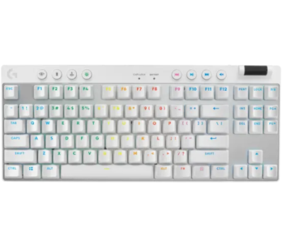 Teclado Logitech G Pro X Tkl Inalã¡Mbrico Lightspeed/Bluetooth Mecã¡Nico Rgb White