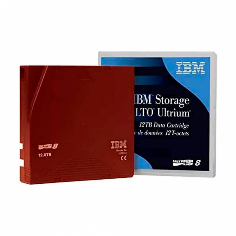 Cintas De Respaldo Ibm Ultrium Lto 8 12Tb/30Tb - 3589652 01Pl041 - Con Etiqueta De Origen