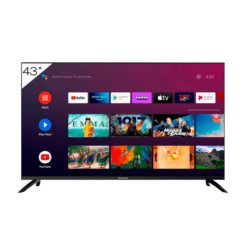 Smart Tv Aiwa Aw43B4Smfl 43 Dled 1080P 60Hz Isdbt Android