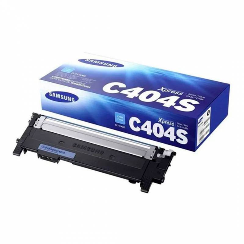 Toner Original Samsung Clt-C404S (St970A) Cyan. Rendimiento 1.000 Copias.