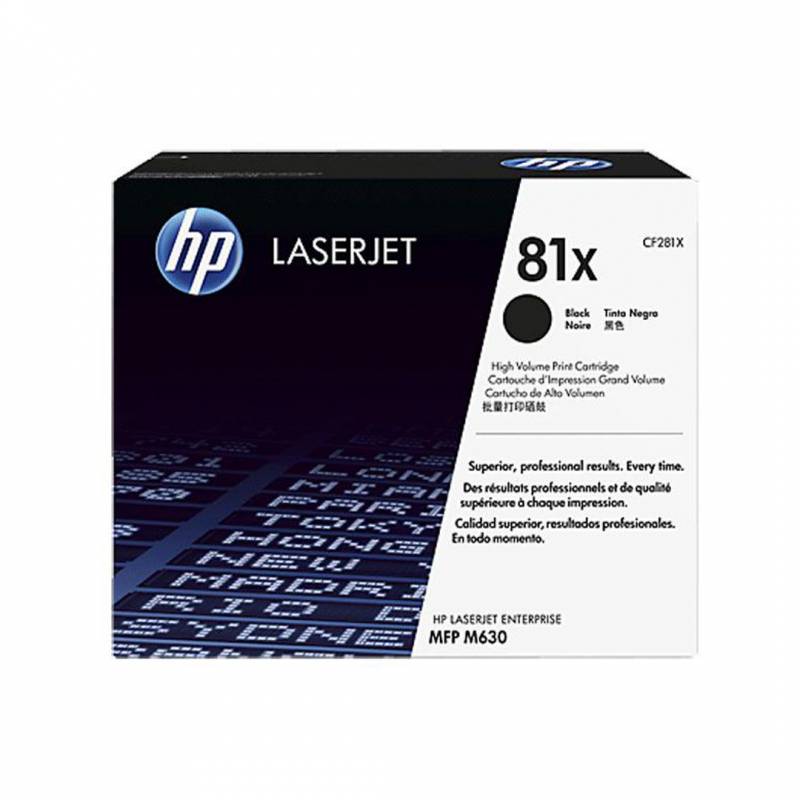 Toner Original Hp Cf281X Negro. Rendimiento 25.000 Copias.
