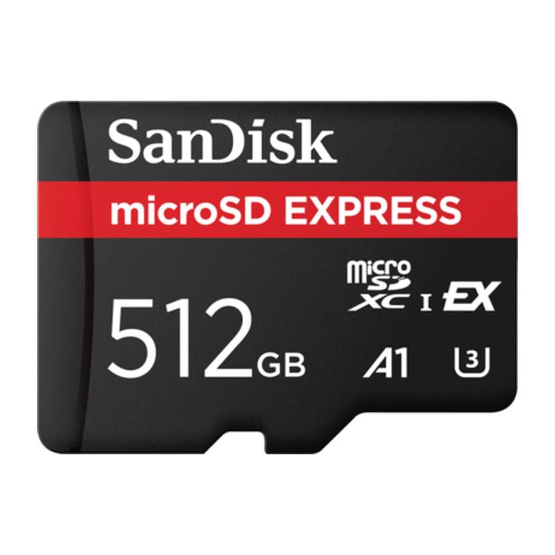 Tarjeta Microsd Sandisk Microsd Express 512Gb Pcie Gen 3 U3 A1