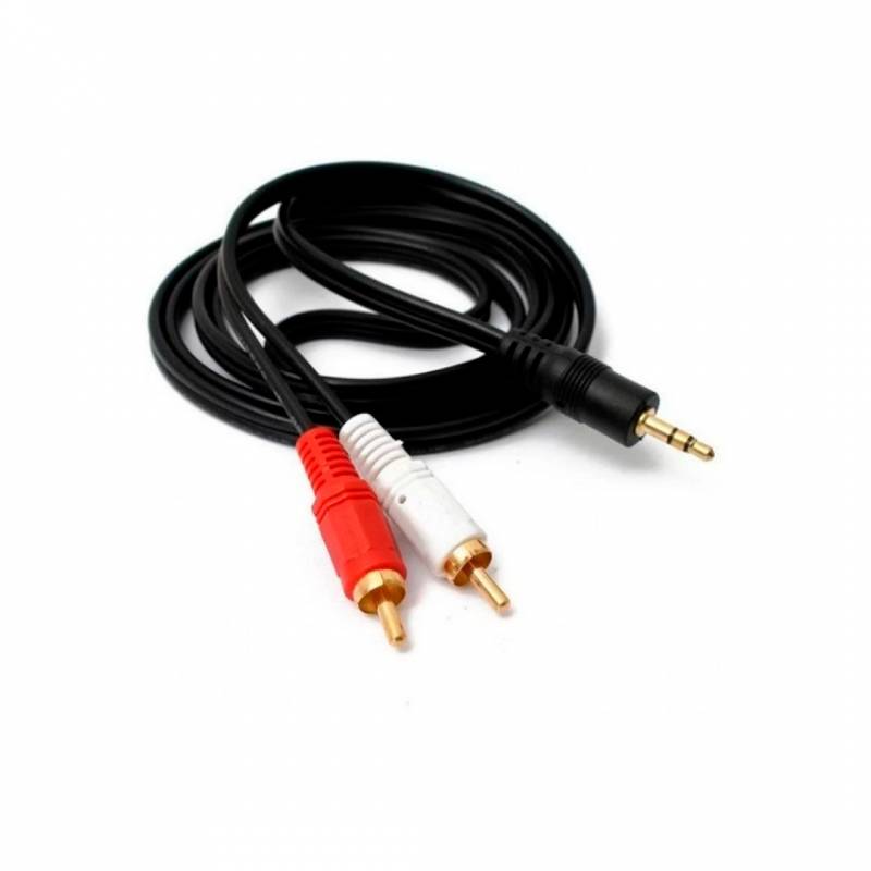 Cable Audio 2 Rca M/1 Plug M 4,5 Mts