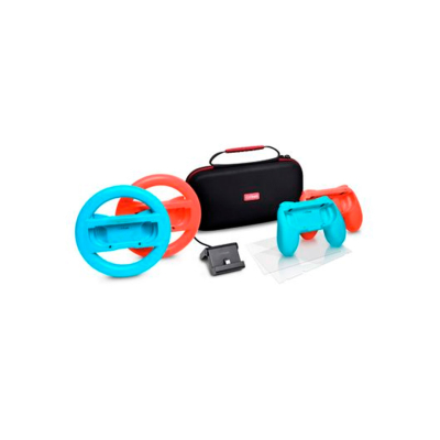 Accesorios Gxt1249 7 En 1 25414 Trust Nintendo Switch Red And Blue
